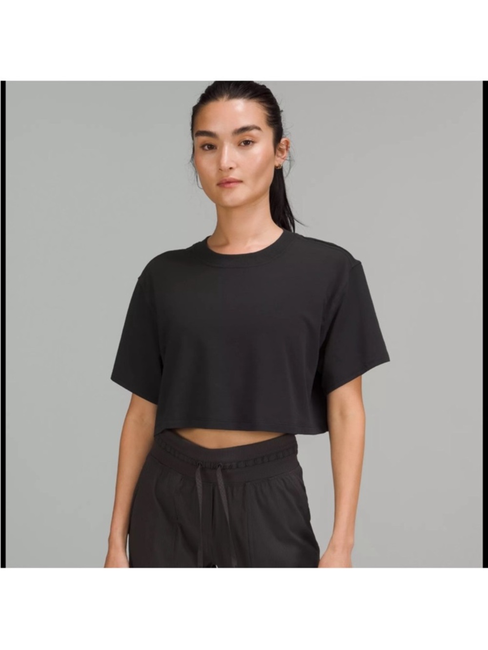 Lululemon all yours cropped tee